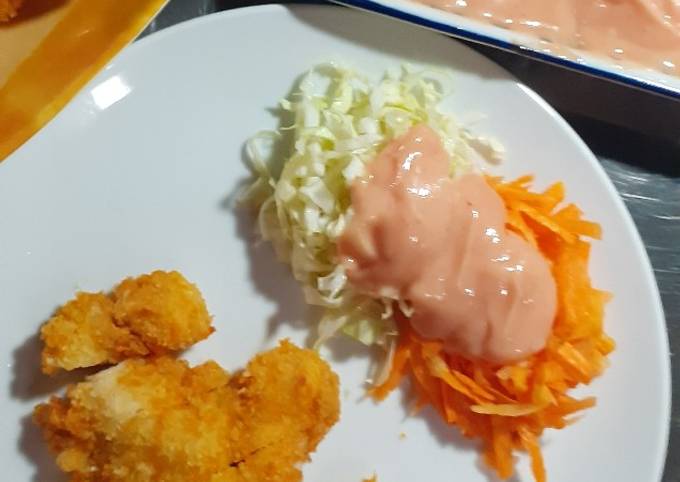 Salad ala HokBen simple