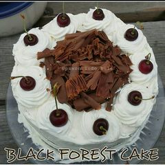 A picture of Black Forest Cake.