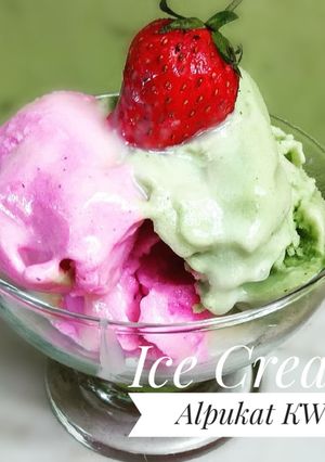Foto resep Ice Cream Alpukat KW