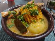Una foto de cazuela con polenta