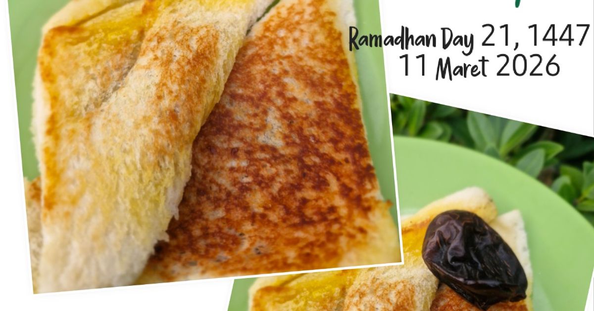Roti bakar coklat