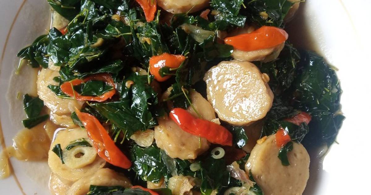 Resep Tumis Bakso Daun Kelor Oleh Meieka Cookpad