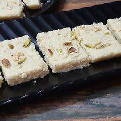 A picture of Paneer Kalakand.