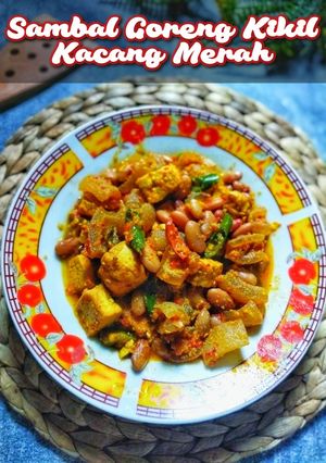 Foto resep Sambal Goreng Kikil Kacang Merah