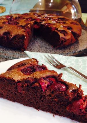 Lisztmentes csokoládétorta recept fotója
