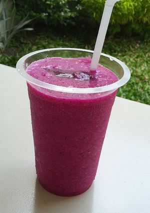 Foto resep Smoothies Buah Naga Merah
