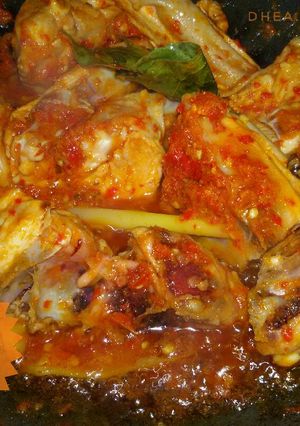 Foto resep Ayam balado basah