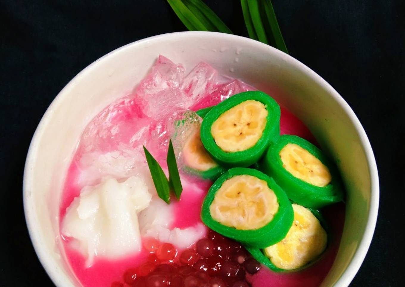 Es Pisang Ijo Ekonomis