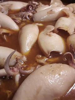 Una foto de Calamares encebollados