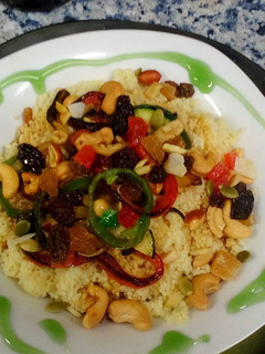 Una foto de Couscous con frutos secos