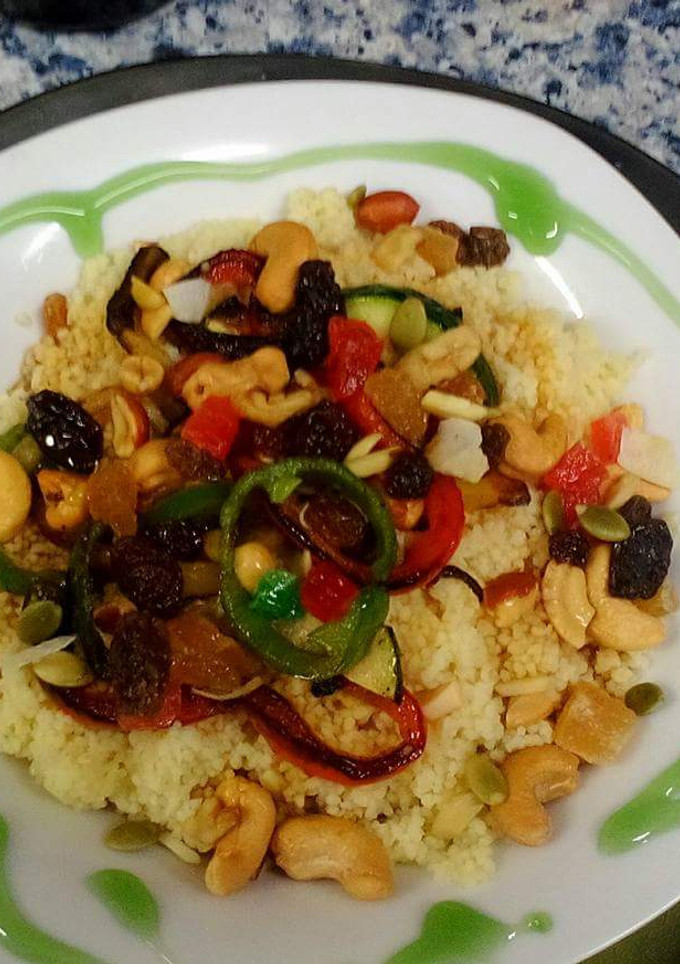 Una foto de Couscous con frutos secos
