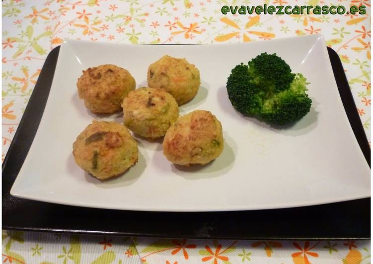 Albóndigas de mijo con verduras
