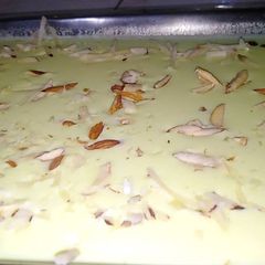 Almond pudding A picture of Almond pudding.