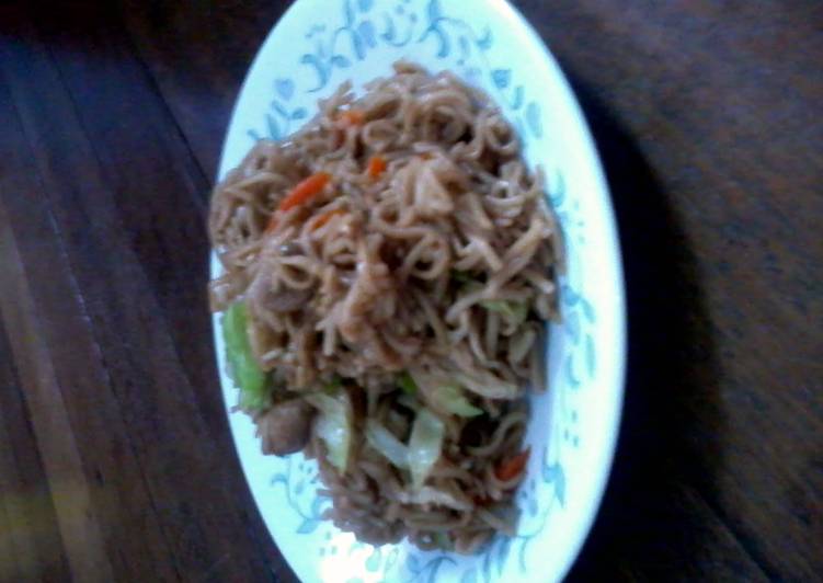 Recipe of Super Quick Homemade Stir fried rice noodles