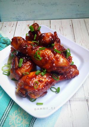 Foto resep Paha ayam panggang coca cola