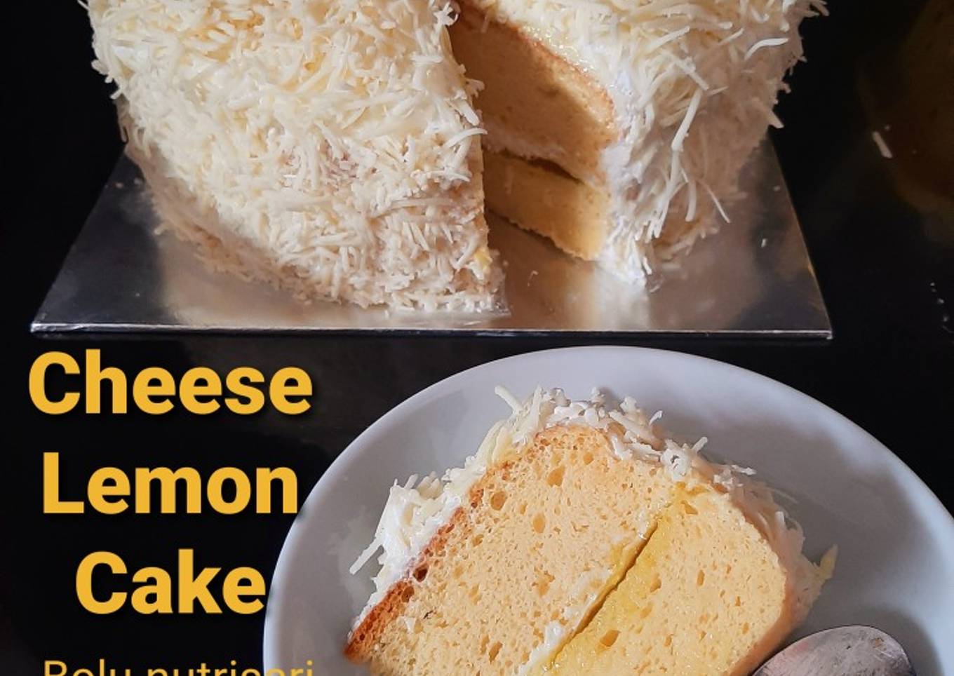 Cheese Lemon Cake (Bolu Nutrisari)