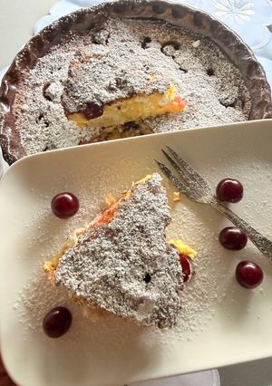 Rongyos meggyes (rétes) recept fotója