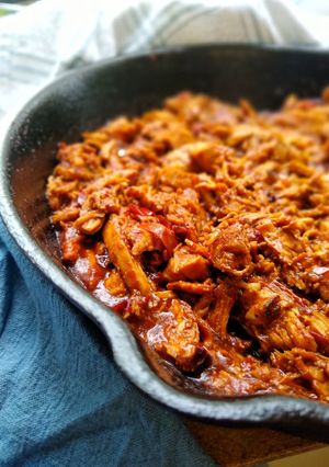 A picture of Mexican Pulled Chicken.