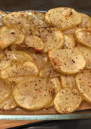 Una foto de Patatas al horno