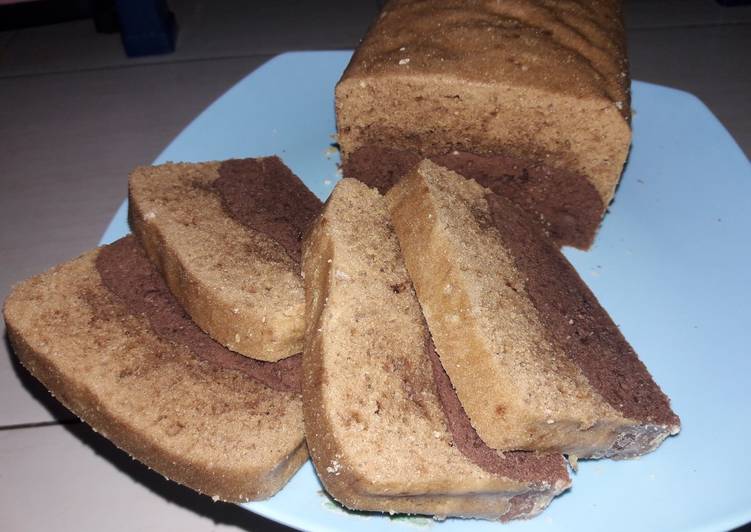 Steamed Cocholate Capuccino Cake Endesss