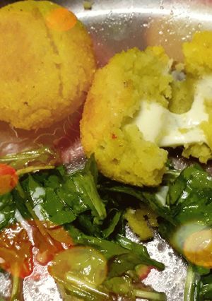 Una foto de Bombas de polenta
