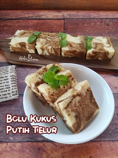 Foto resep 840. Bolu Kukus Putih Telur, moist & yummy😋
