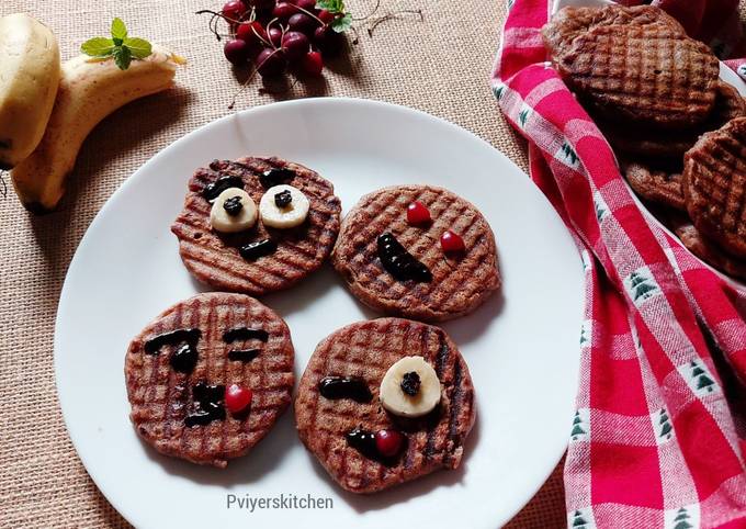 Indian Style Eggless Ragi Waffles-