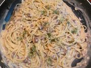 Gambar spaghetti daging cincang