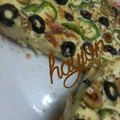 بيتزا البيض والجبن 🍕🍕🍕-レシピのメイン写真