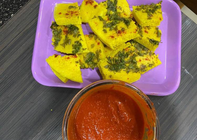 Khatta dhokla