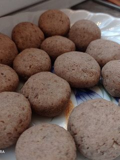 Diós kifli keksz formában recept fotója