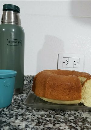 Una foto de Budín de vainilla