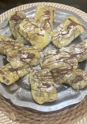 Une photo de Petit croissant kinder