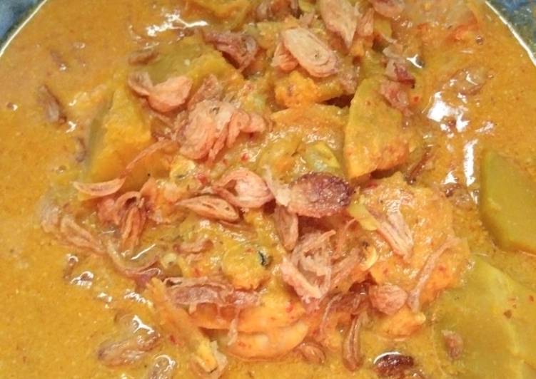 Resep Gulai Pumpkin. Lezat