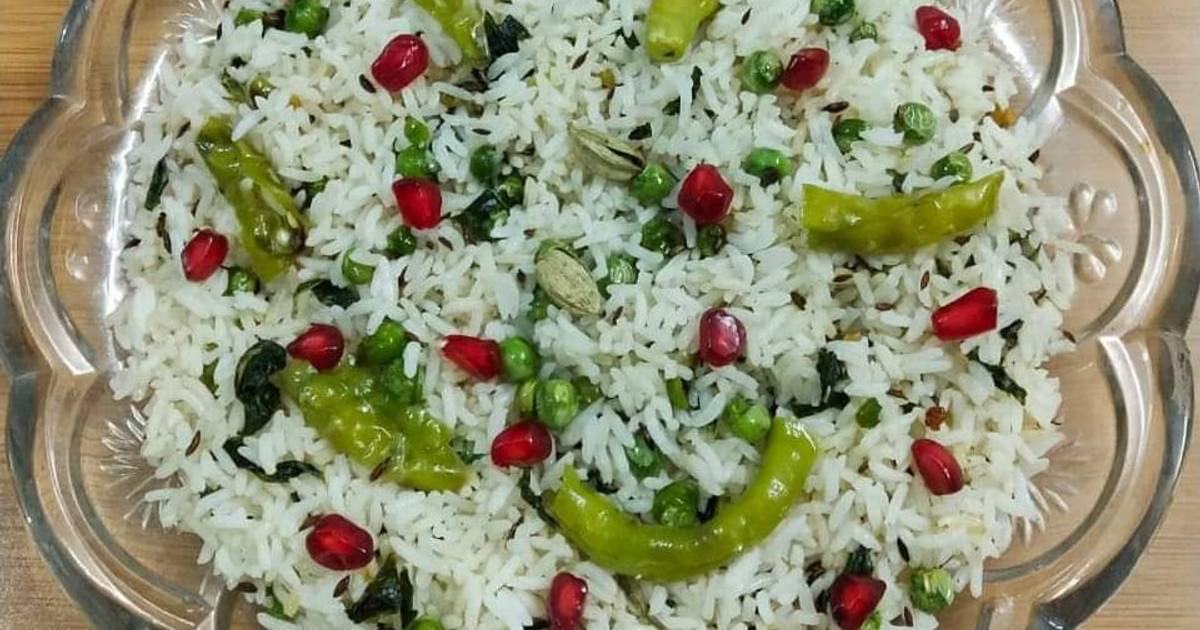 Palak Peas Rice Recipe by Sri Charani Nagavalli - Cookpad Palak Peas Rice Recipe by Sri Charani Nagavalli - Cookpad