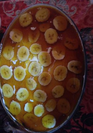 صورة لوصفة تحلية بالموز و الكراميل