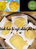 Ăn dặm cho bé: Bánh bao bí đỏ nhân phô mai
