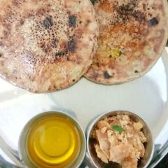 A picture of Sesame Bajra Roti.