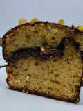 Plum cake de naranja relleno