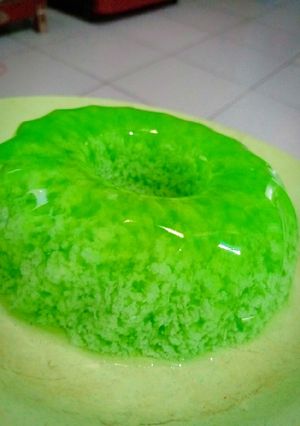 Foto resep Pudding lumut ala kadar nya
