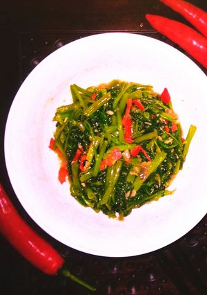 Foto resep Cah Kangkung ala Restoran