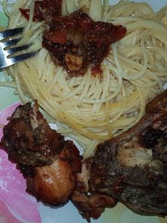 A picture of Chicken Spaghetti.