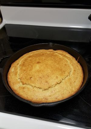 A picture of Traditional Southern Cornbread.