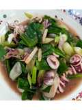 Sayur Bawang Tumis Sotong
