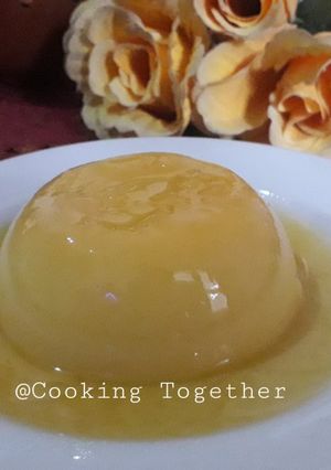 Foto resep 1. Puding Custard Caramelle Eggless(Tanpa Oven, Kukusan & Telur(