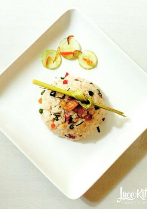 Foto resep Nasi Goreng Daun Jeruk