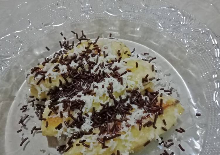 Pisang Bakar Coklat Keju Susu