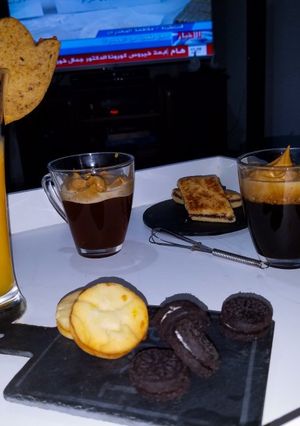 Une photo de Dalgona coffee