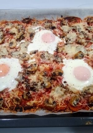 Foto principal de Pizza casera con base de patata