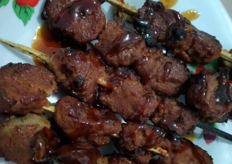 Resep Bakso Bakar Saos madu 🍯 Anti Gagal